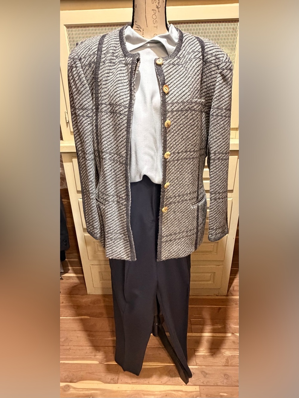 Archival Vintage Giorgio Armani Black Label 3Pc Suit